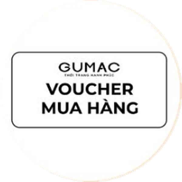 Voucher mua hàng GUMAC